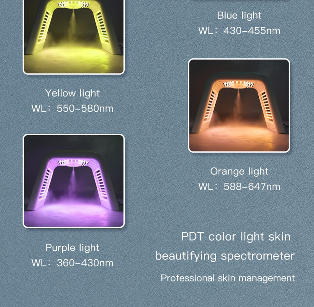 7 Colors LED Light Therapy Facial Mask