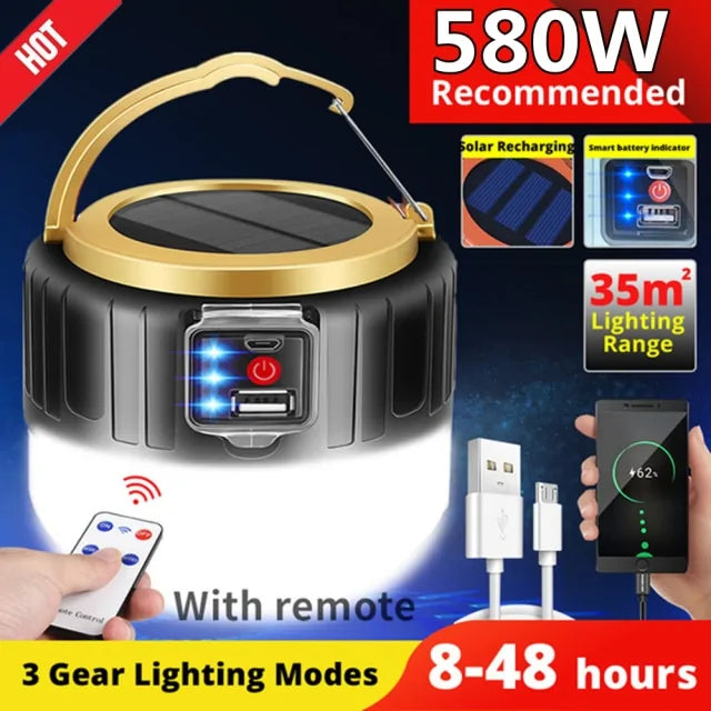 Portable Solar Camping Light