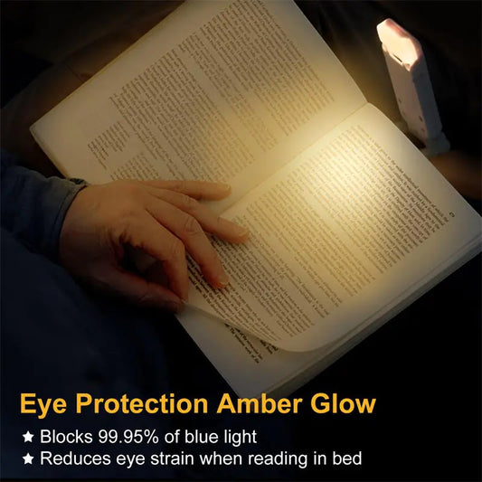 LED USB Rechargeable Book Reading Light