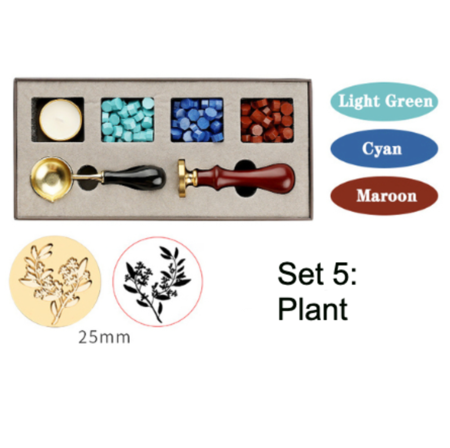 Introducing the DIY Wax Seal Gift Box Kit! Unleash your creativity with this 6-piece set that includes everything you need to craft your own elegant wax seals. Whether it's for weddings, stationery, craft gifts, invitations, or any DIY project, this kit is a must-have for enthusiasts looking to add a personal touch to their creations.