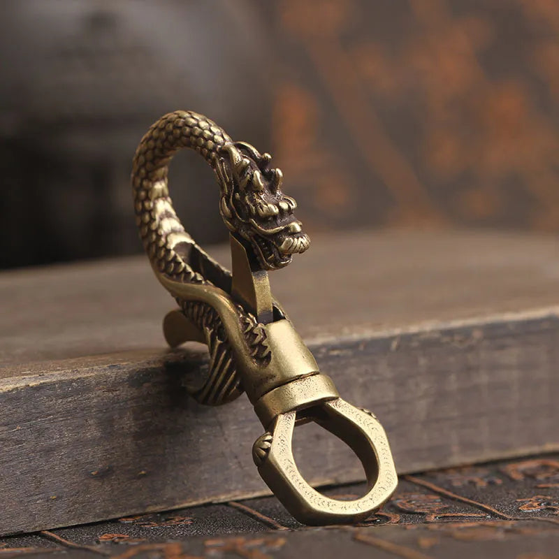 Copper Dragon Key Chain Gift