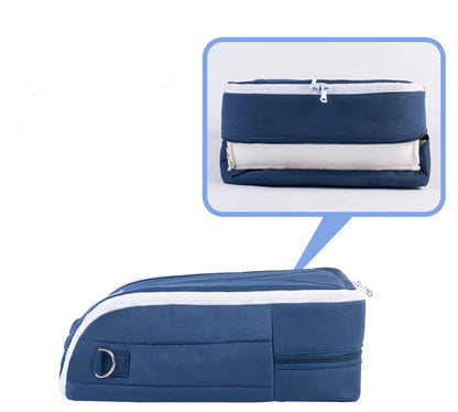2-in-1 Portable Mommy Bag and Folding Baby Bed