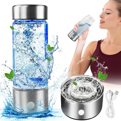 Portable Hydrogen Generator Alkaline Water Ionizer Bottle