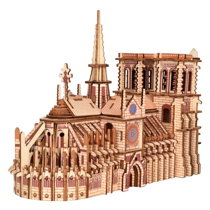 Jigsaw Puzzle 3D Model Woodcraft Kit