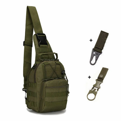 Mens Tactical Backpack Crossbody Soft Shoulder Sling Bag