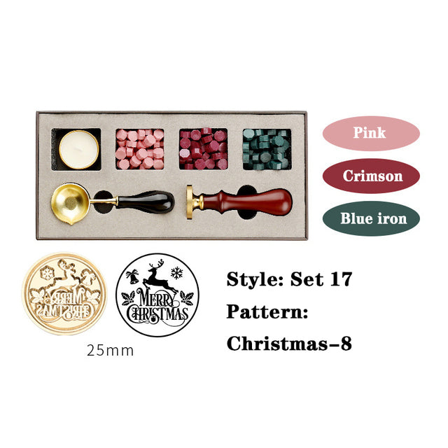 Introducing the DIY Wax Seal Gift Box Kit! Unleash your creativity with this 6-piece set that includes everything you need to craft your own elegant wax seals. Whether it's for weddings, stationery, craft gifts, invitations, or any DIY project, this kit is a must-have for enthusiasts looking to add a personal touch to their creations.