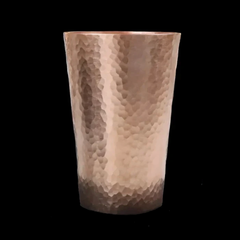 Handcrafted Pure Copper Cup Hammered Drinkware