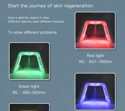 7 Colors LED Light Therapy Facial Mask