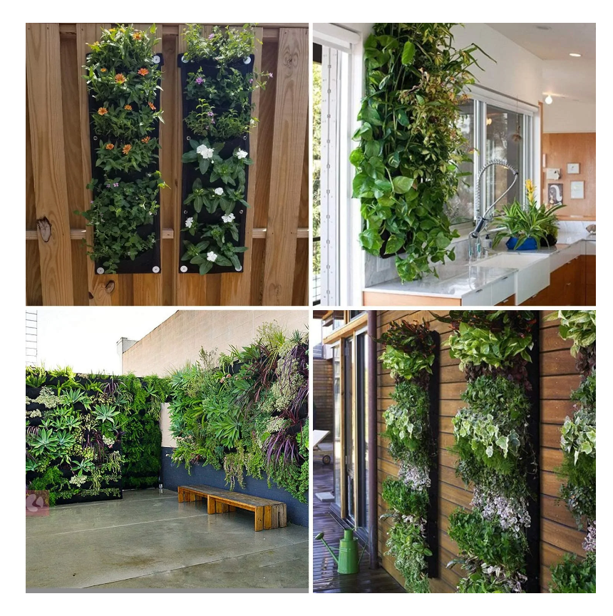 Vertical Hanging Garden Pots